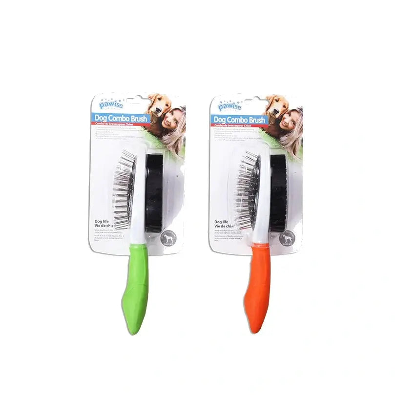 Pawise Double Sided Dog Brush image 2