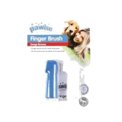 Pawise Finger Toothbrush for Dogs & Cats 2 Pack image 2