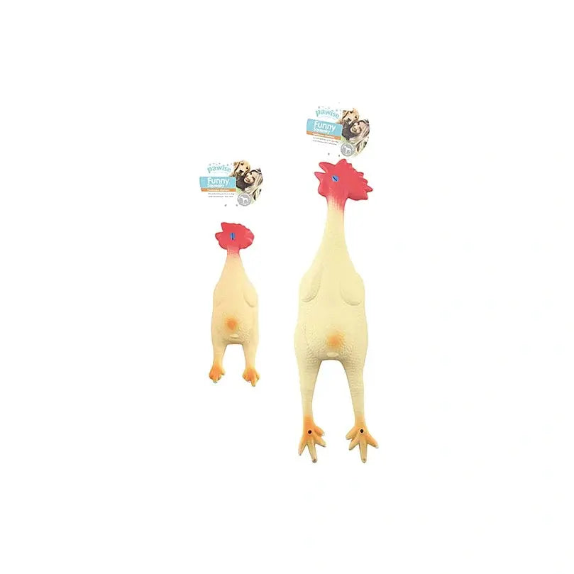 Pawise Latex Chicken Squeaky Dog Toy