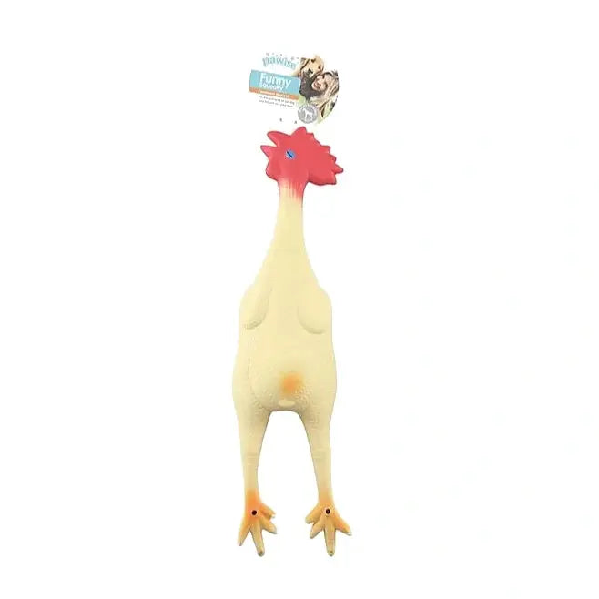 Pawise Latex Chicken Squeaky Dog Toy image 2