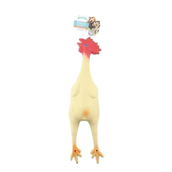 Pawise Latex Chicken Squeaky Dog Toy image 3