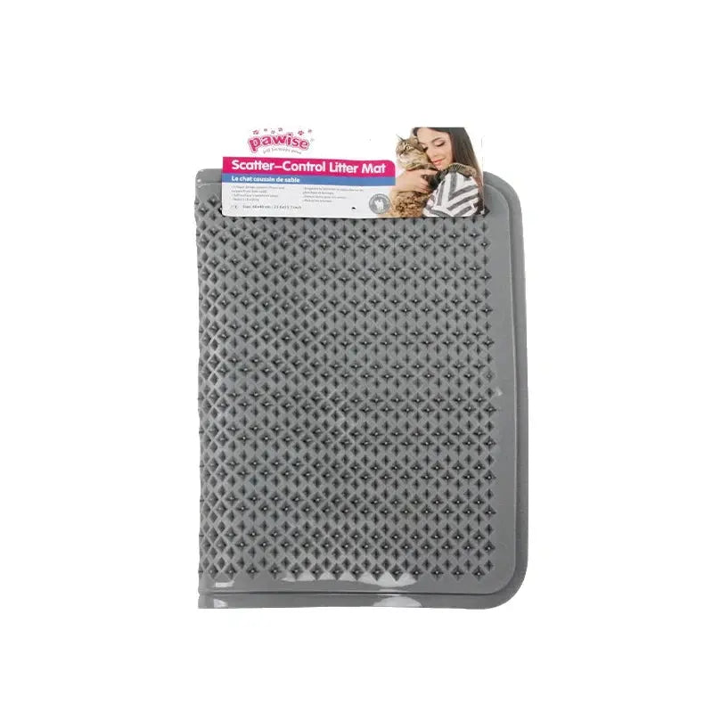 Pawise No-Mess Cat Litter Trapping Mat 60 x 40cm image 2