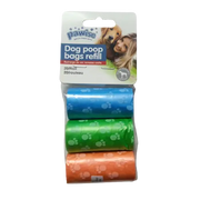 Pawise Poop Bags 3 Pack (60 bags)