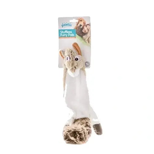 Pawise Stuffless Squirrel Plush Dog Toy image 2