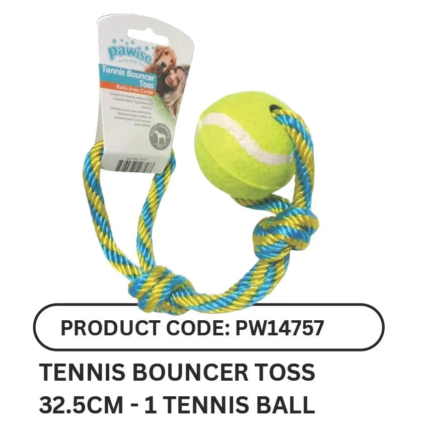 Pawise Tennis Bouncer Toss Fetch Dog Toy image 6