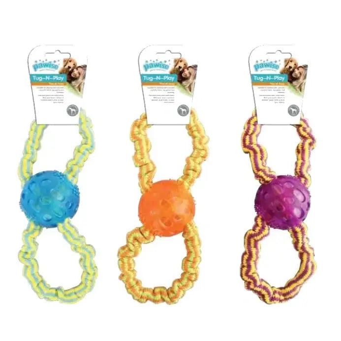 Pawise Tug-N-Play Ring Tug Dog Toy 30cm image 2