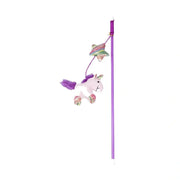 Pawise Unicorn Catnip Cat Teaser Wand 46cm