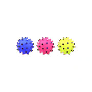 Pawise Vinyl Spiky Dot Ball Squeaky Dog Toy