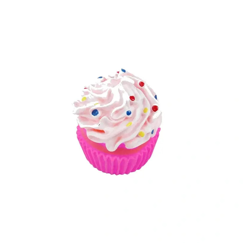 Pawise Vinyl Sprinkle Dessert Squeaky Dog Toy