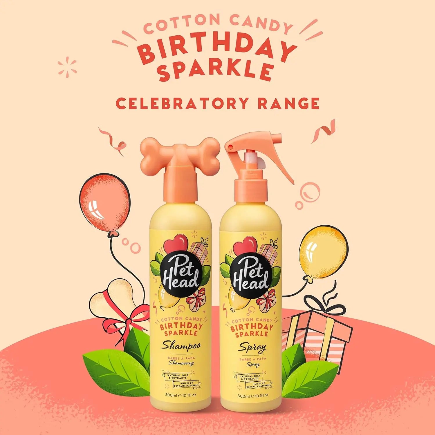 Pet Head Birthday Sparkle Dog Spray