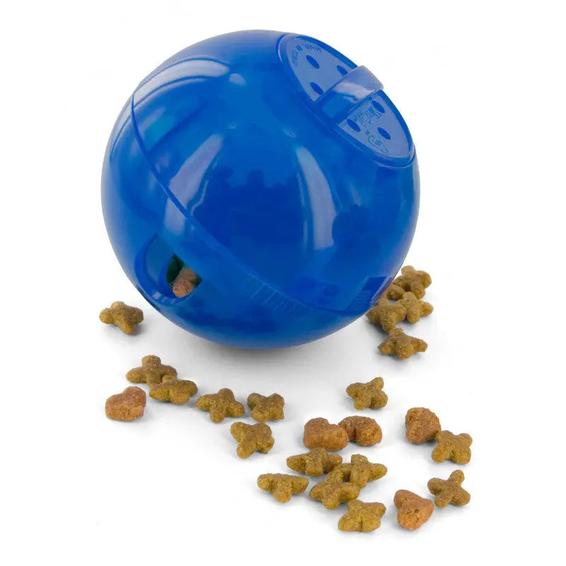 PetSafe SlimCat Interactive Ball Feeder Blue