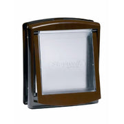 PetSafe Staywell Plastic Pet Door - Brown - DISC AJ AS PetSafe