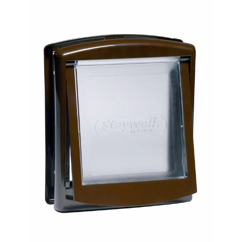 PetSafe Staywell Plastic Pet Door - Brown - DISC AJ AS PetSafe