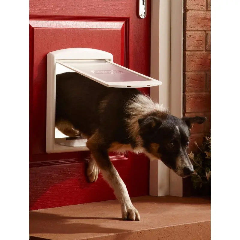 PetSafe Staywell Plastic Pet Door - Brown - DISC AJ AS PetSafe