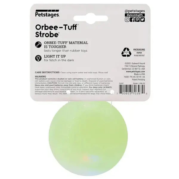Petstages Strobe Ball   | Canine & Co