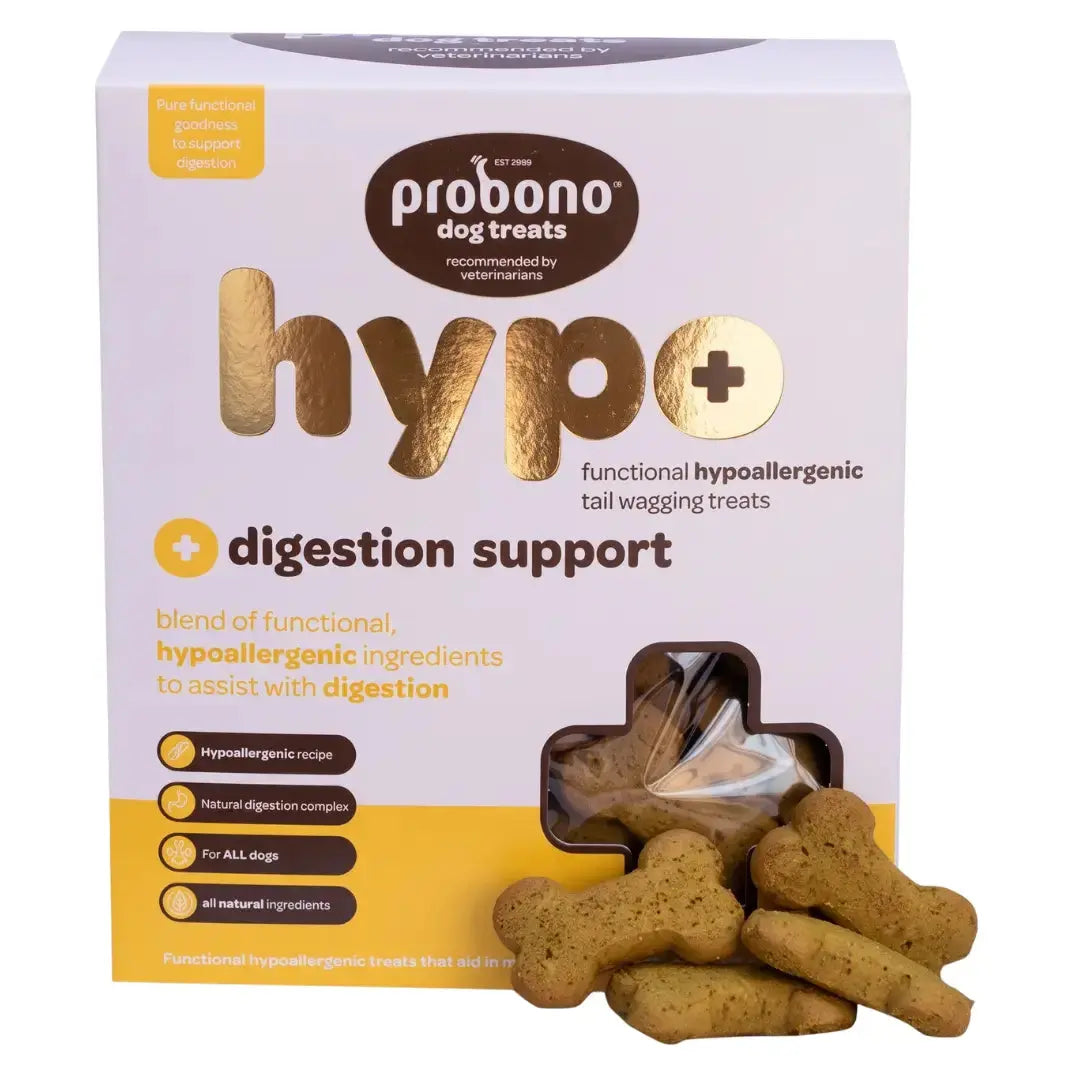 Probono Hypoallergenic Digestion Support Dog Biscuits   | Canine & Co