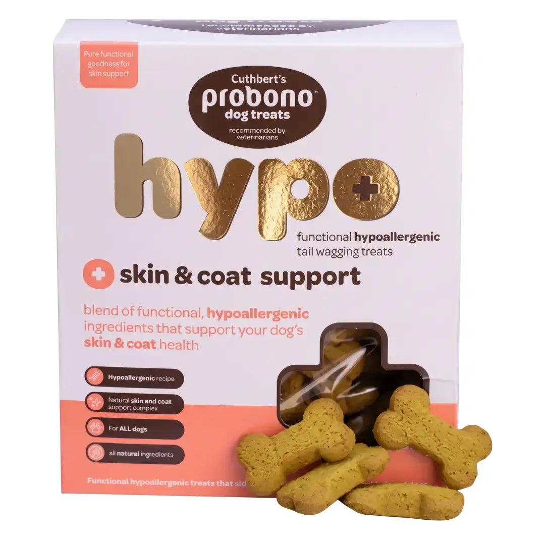 Probono Hypoallergenic Skin and Coat Support Dog Biscuits   | Canine & Co