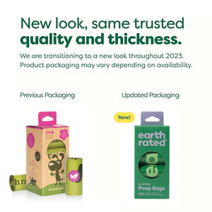 Earth Rated Refill Rolls New Packaging