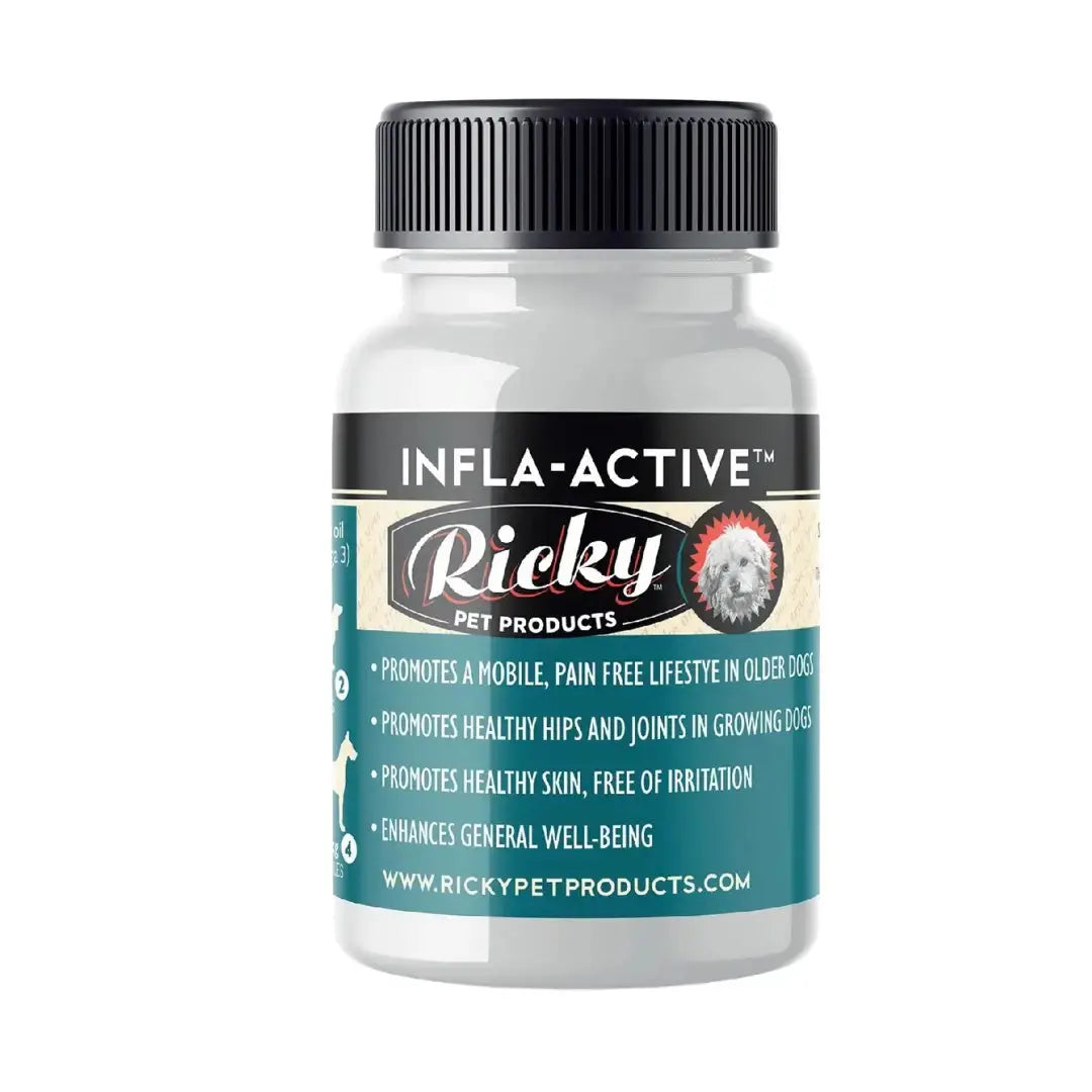 Ricky Pet Products Infla-Active Anti Inflammatory Capsules   | Canine & Co