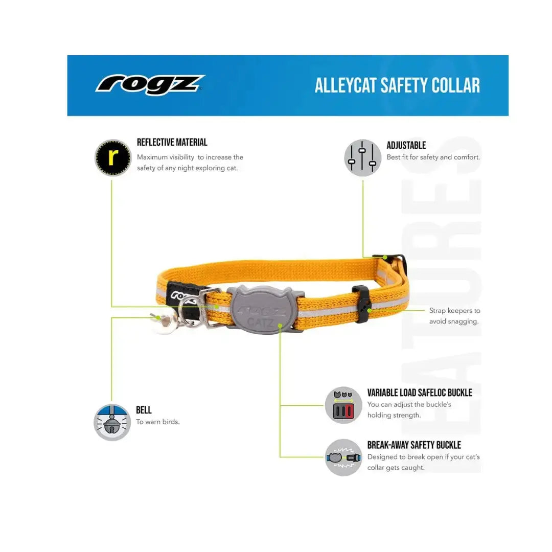 Rogz AlleyCat Kitten & Cat Collar   | Canine & Co