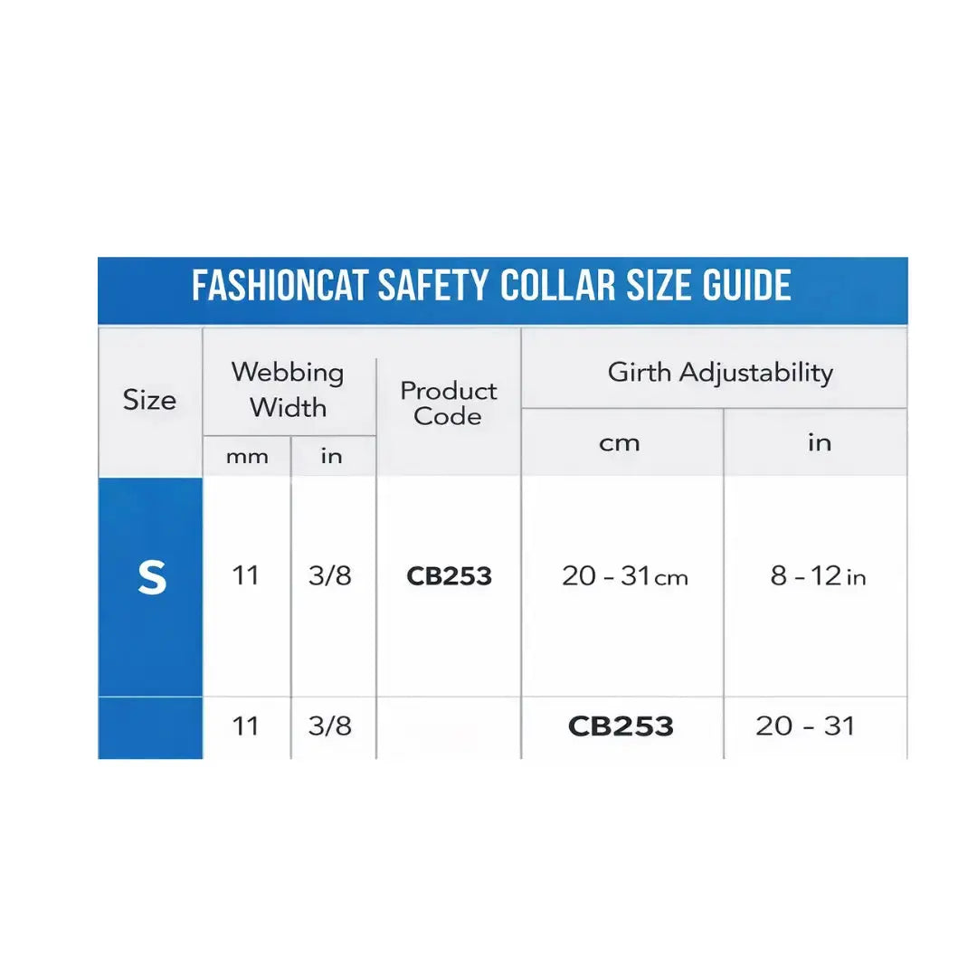 Rogz Catz Fashioncat Safety Cat Collar   | Canine & Co