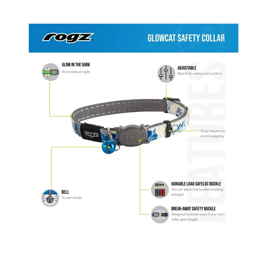 Rogz Catz GlowCat Collar   | Canine & Co