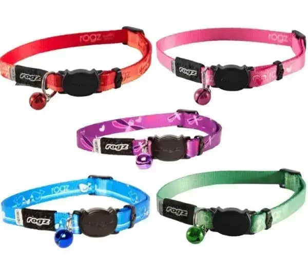 Rogz Catz KiddyCat Safeloc Breakaway Cat Collar   | Canine & Co