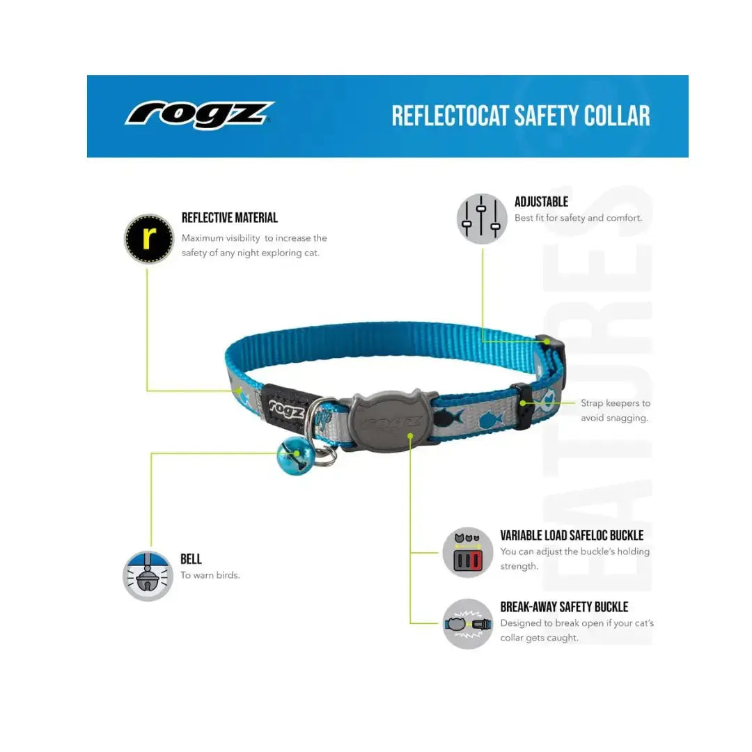 Rogz Catz Reflecto Cat Collar   | Canine & Co