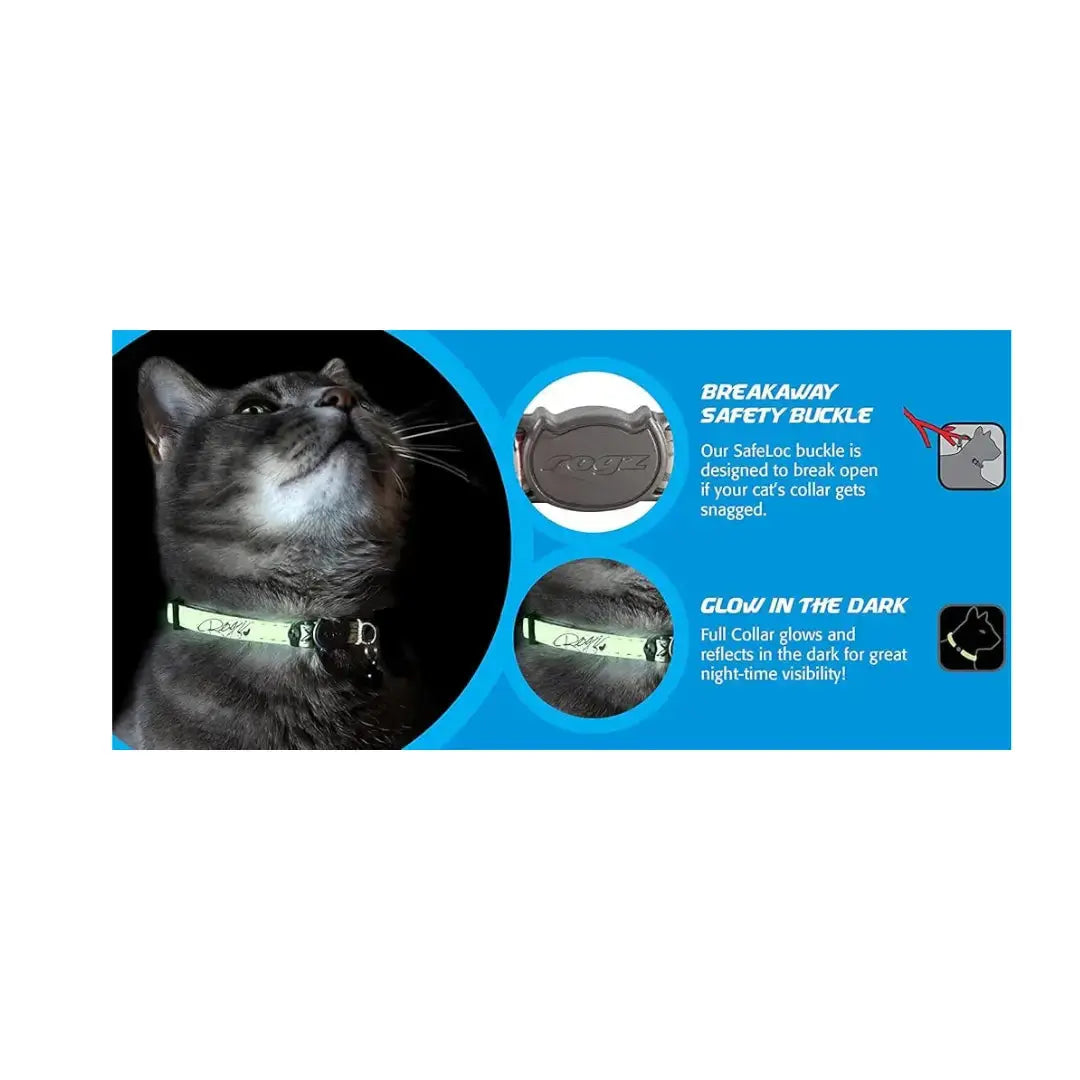 Rogz Catz Reflecto Cat Collar   | Canine & Co