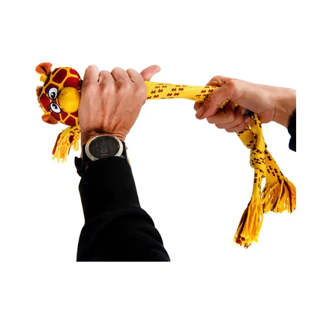 Rogz Scrubz Safari Dental Rope Toy - New   | Canine & Co