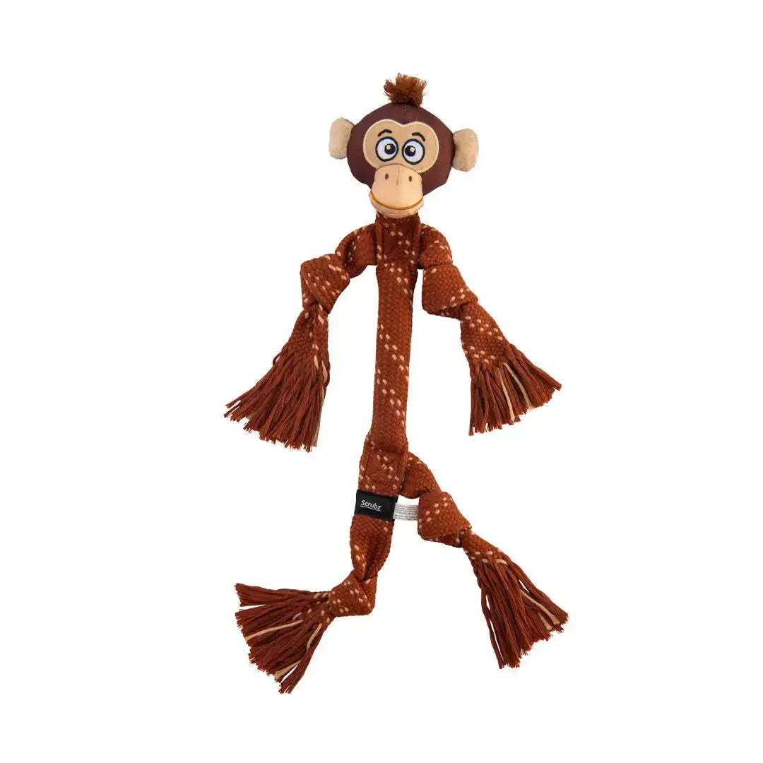 Rogz Scrubz Safari Dental Rope Toy - New   | Canine & Co