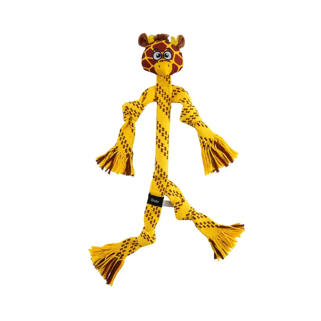 Rogz Scrubz Safari Dental Rope Toy - New   | Canine & Co