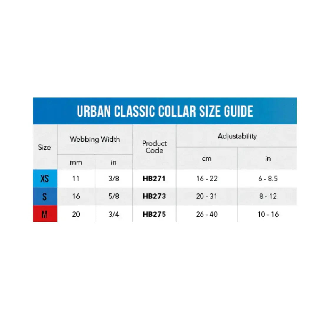 Rogz Urban Classic Dog Collar   | Canine & Co