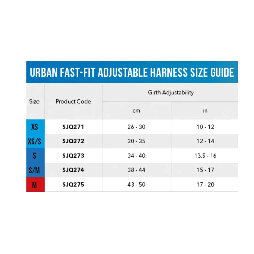 Rogz Urban Fast Fit Adjustable Dog Harness   | Canine & Co