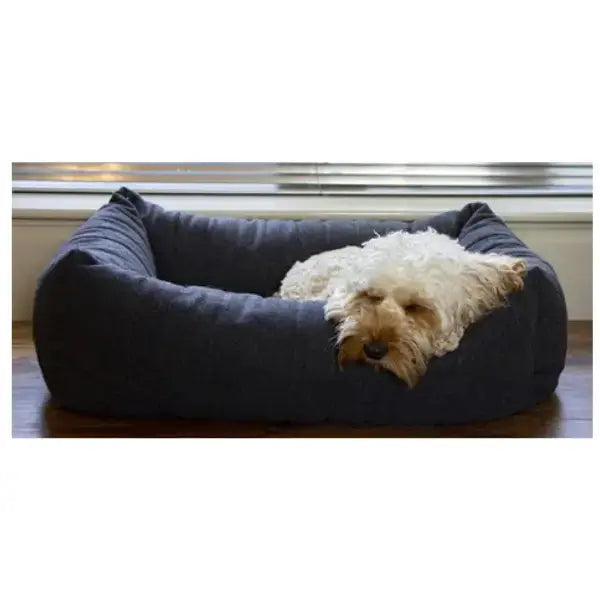 Rosewood Grey Felt Memory Foam Bed SM (54x45cm)   | Canine & Co