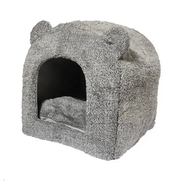 Rosewood Luxury Teddy Bear Cat Cave   | Canine & Co