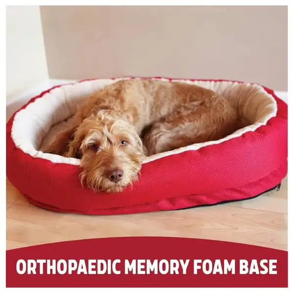 Rosewood Red Orthopedic Bed   | Canine & Co