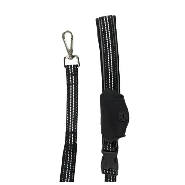 Rosewood Reflective Exercise Waist Dog Leash   | Canine & Co
