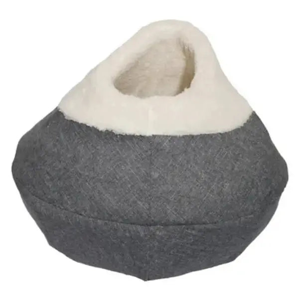 Rosewood Round Cosy Plush Cat Cave   | Canine & Co