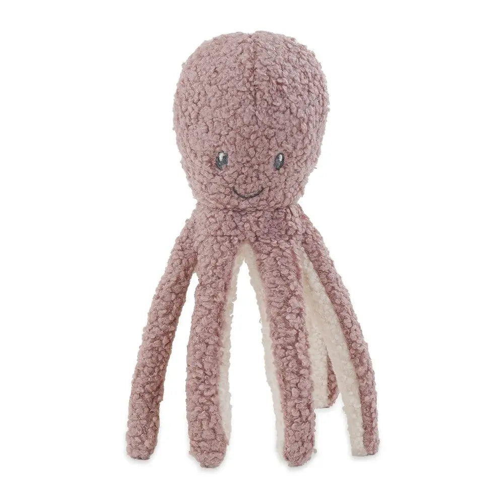 Soft plush octopus toy with a friendly smile, perfect for cuddling and imaginative play.