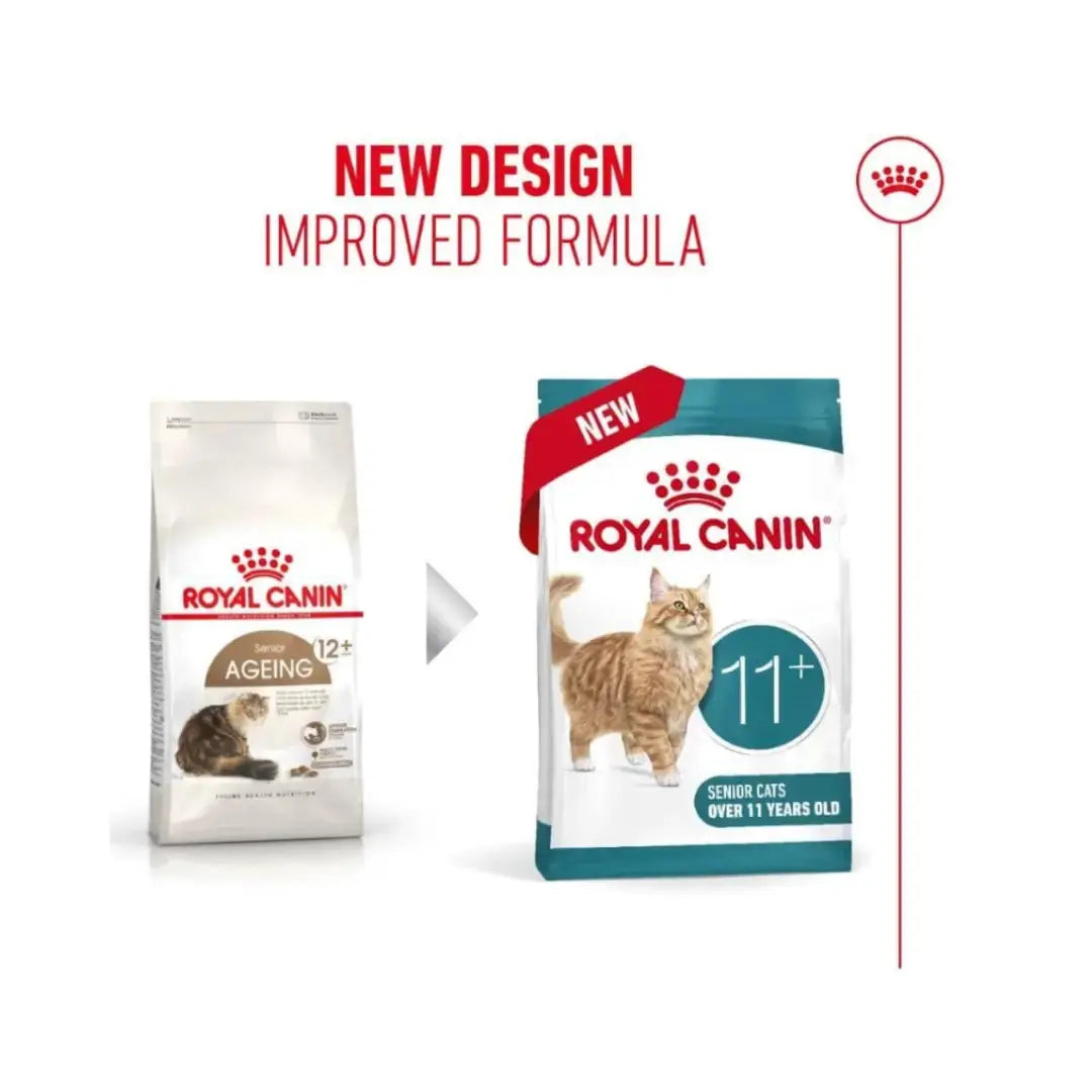 Royal Canin Ageing 11+ Senior Dry Cat Food   | Canine & Co