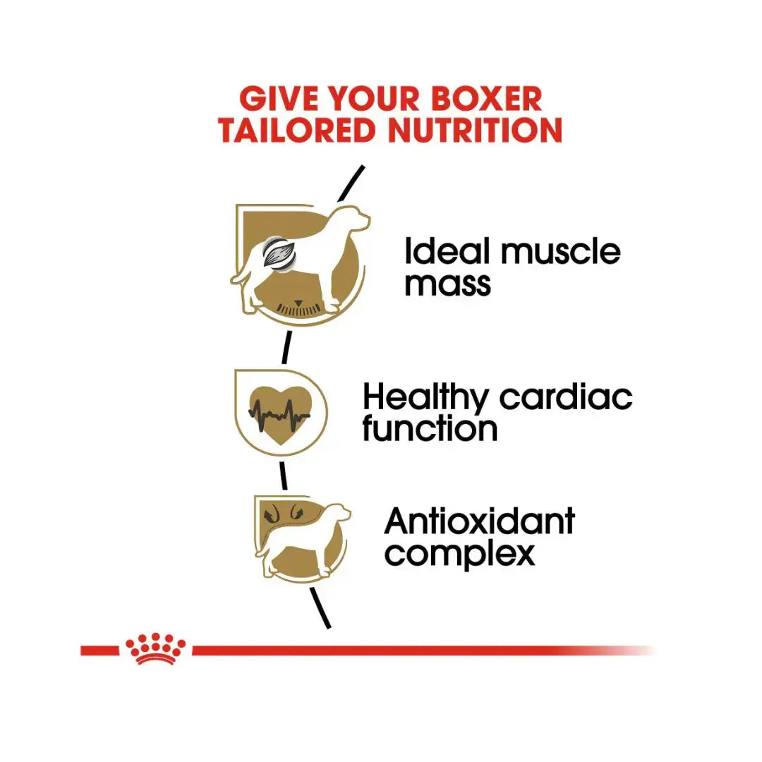 Royal Canin Boxer Adult Dry Dog Food   | Canine & Co