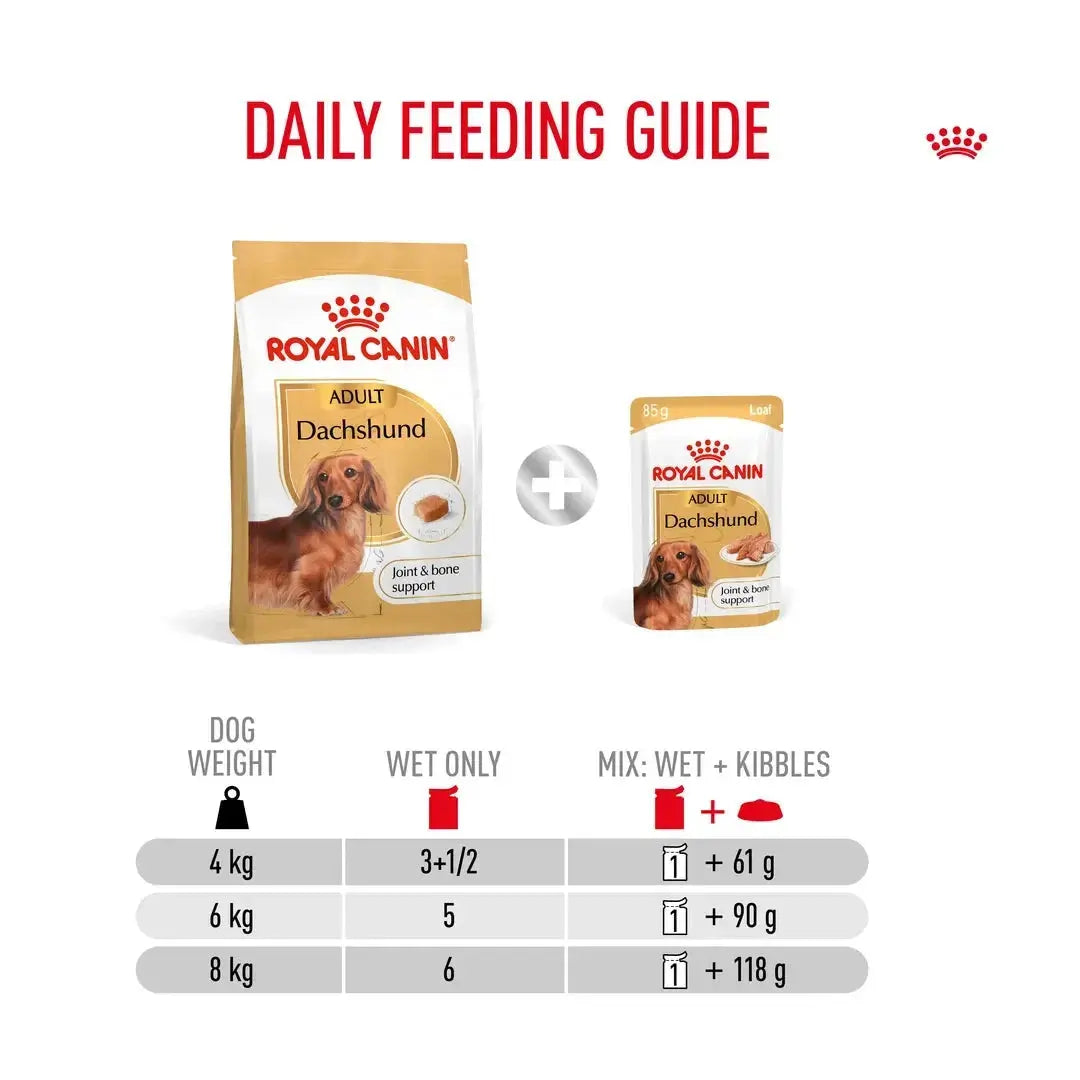 Royal Canin Dachshund Adult Wet Dog Food Pouch