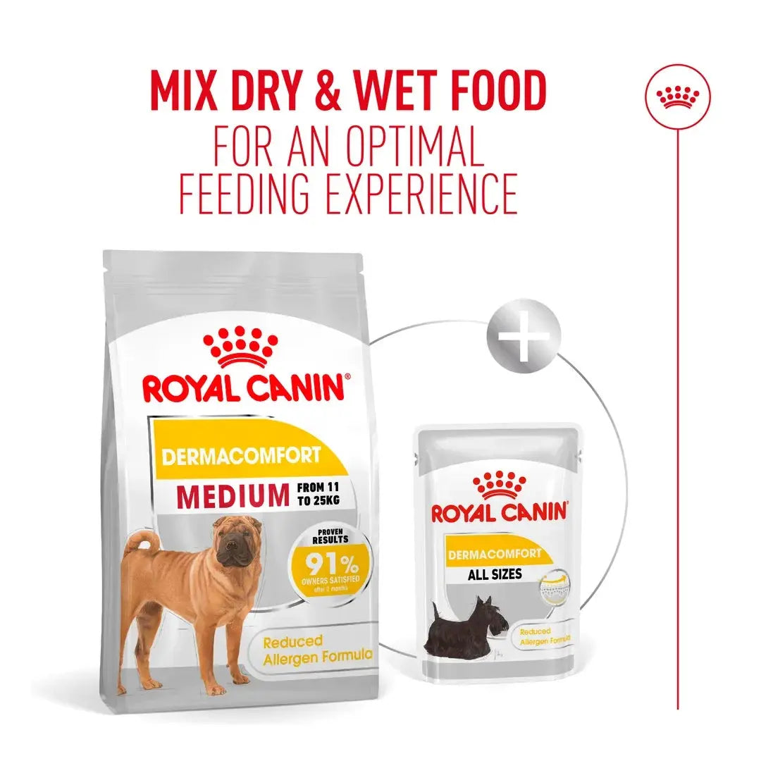 Royal Canin Dermacomfort Medium Dry Dog Food