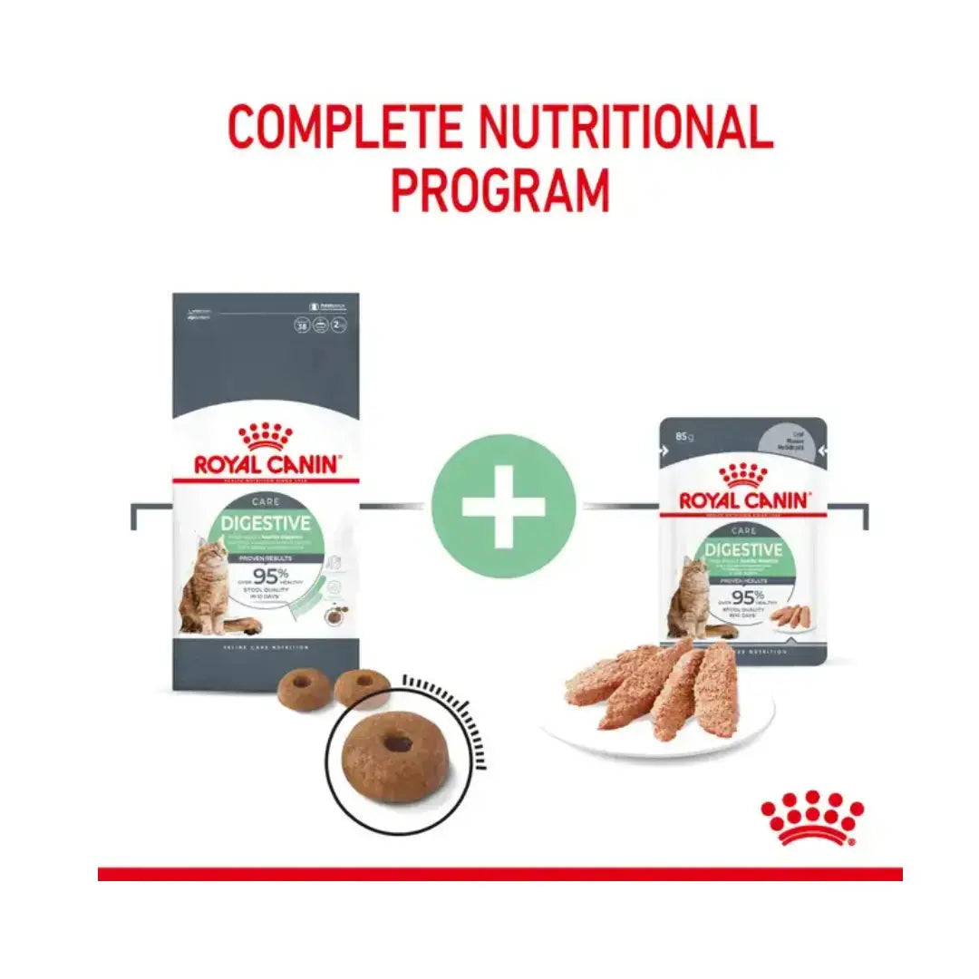 Royal Canin Digestive Care Cat Wet Cat Food Pouch   | Canine & Co