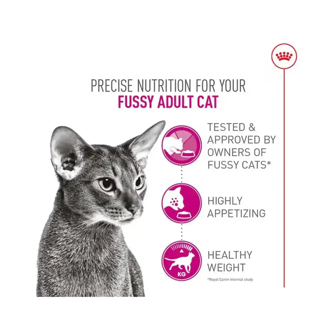 Royal Canin Fussy Exigent Dry Cat Food   | Canine & Co