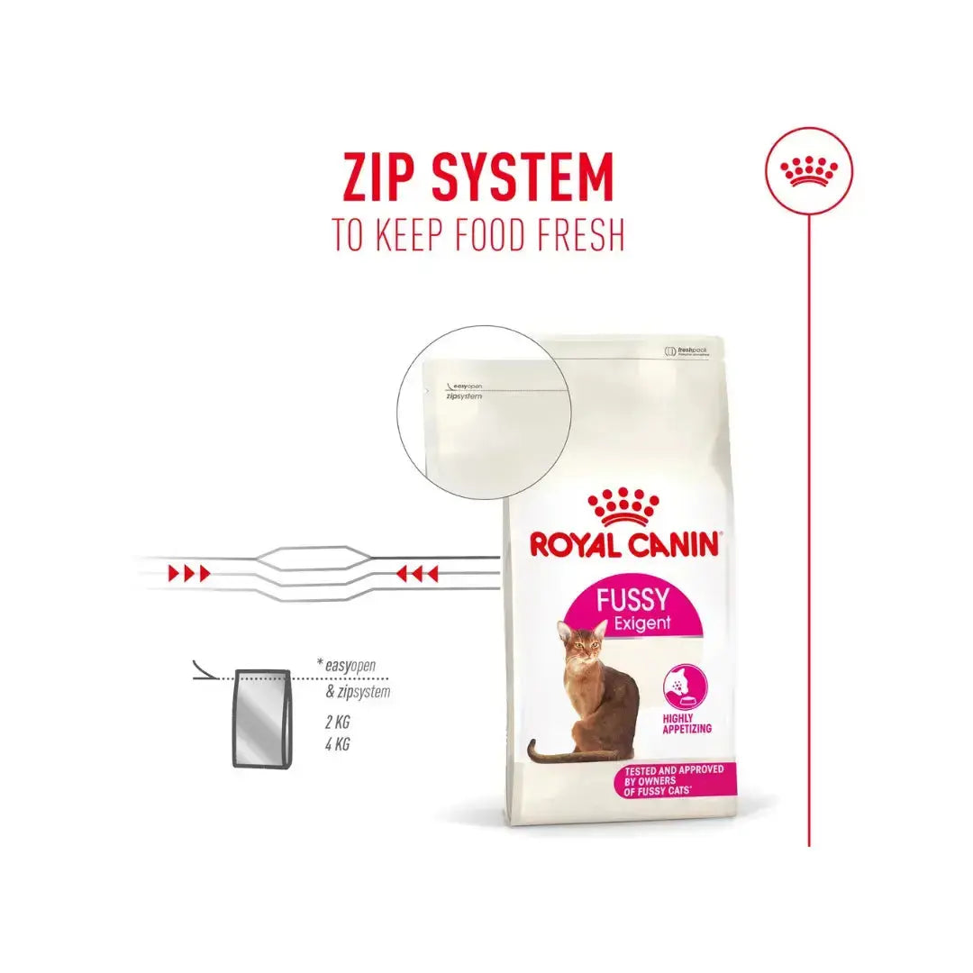 Royal Canin Fussy Exigent Dry Cat Food   | Canine & Co