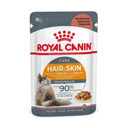 Royal Canin Hair & Skin Cat Wet Cat Food Pouch   | Canine & Co