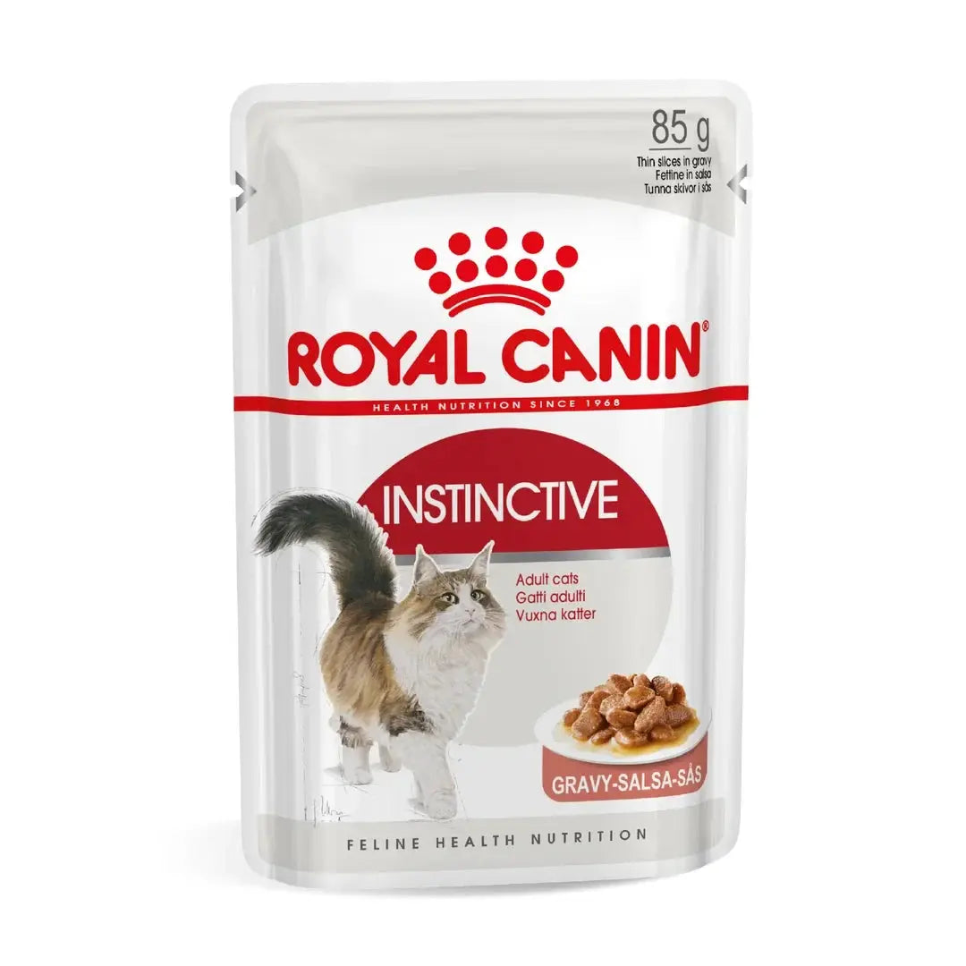 Royal Canin Instinctive Gravy Wet Cat Food Pouch