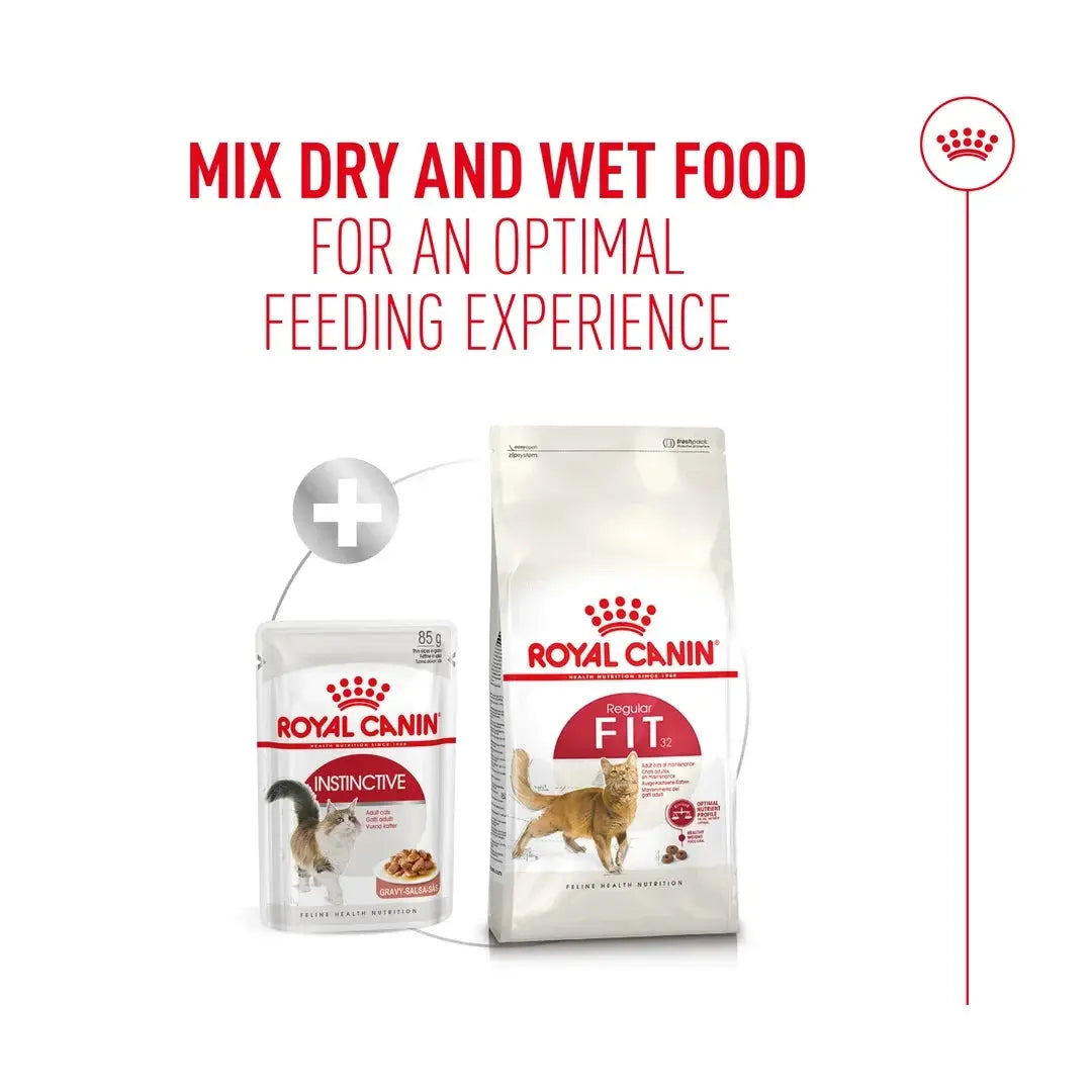 Royal Canin Instinctive Gravy Wet Cat Food Pouch